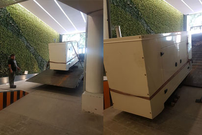 Transporte y maniobra especializado